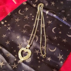 Large heart necklace
